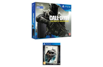 PS4 500GB Console, CoD IW, Batman Return to Arkham Bundle